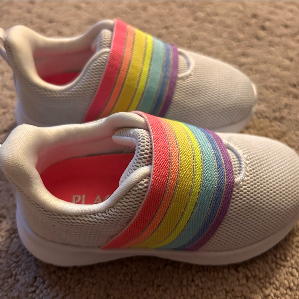 NWOT Children’s Place Rainbow Slip On Sneakers